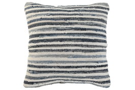 DKD Home Decor Cojín Algodón Chindi Azul y Blanco