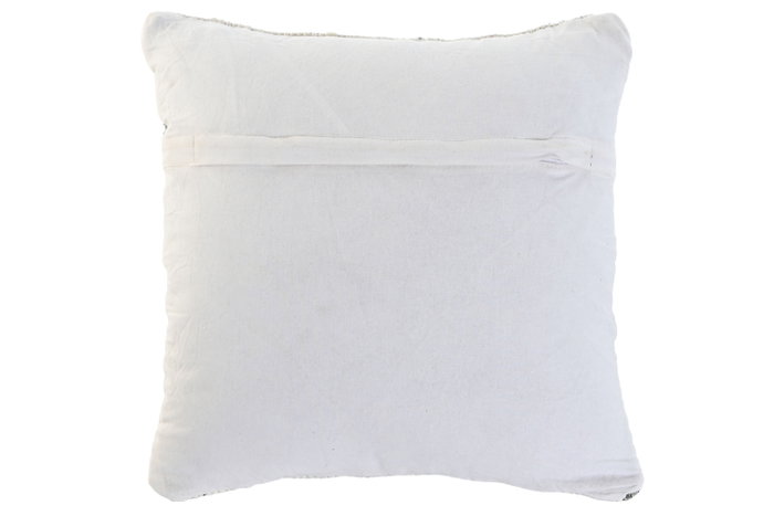 DKD Home Decor Cojín Algodón Chindi Azul y Blanco