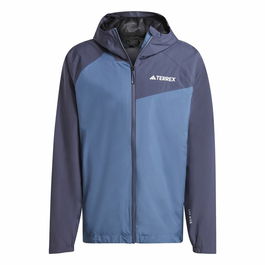 Chaqueta Deportiva para Hombre Adidas Multi 2L Rain Azul