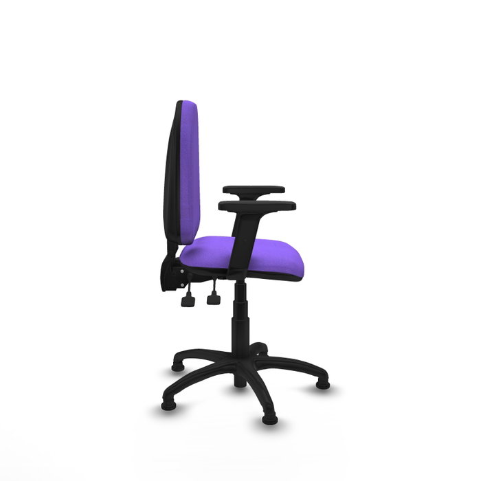 PIQUERAS Y CRESPO Silla de oficina Aýna Lila con mecanismo Asincro y brazos 2D PIQUERAS Y CRESPO Silla de oficina Aýna Lila con mecanismo Asincro y brazos 2D