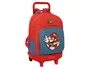 Safta Mochila con Ruedas Super Mario Compact Extraíble 33x45x22cm