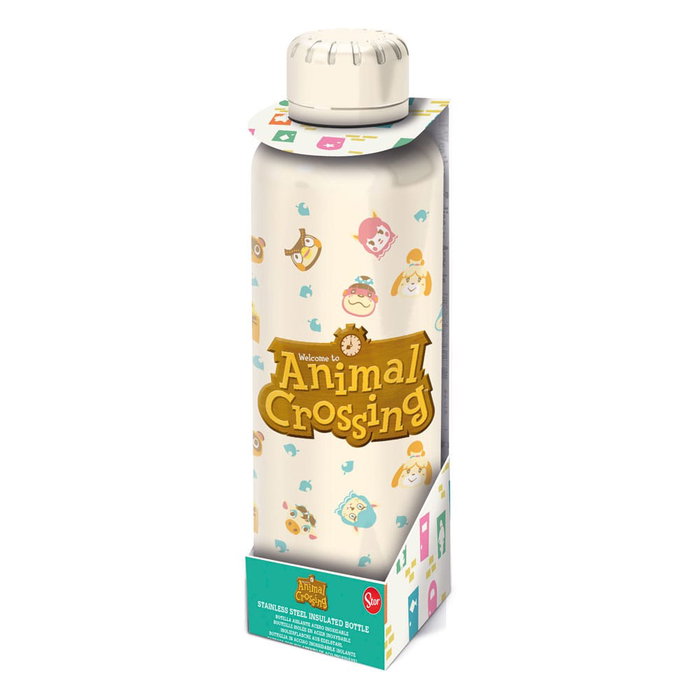 Animal Crossing Botella de Agua Logo Animal Crossing Botella de Agua Logo