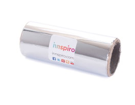 Innspiro Foil sintético plata 122x10cm