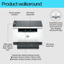 HP LaserJet MFP M234d Monocromo A4