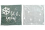 DKD Home Decor Fundas de Cojín de Terciopelo 45x45x1 cm, Surtido de 2 Colores