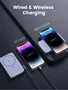 Ugreen Mini Power Bank Inalámbrico MagSafe 10000mAh 20W Gris
