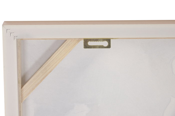 DKD Home Decor Cuadro Lienzo Palmera Surtido de 2 Unidades 82x82 cm