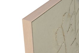 DKD Home Decor Cuadro Tropical Verde con Palmera en Lienzo, 4,5 x 82 x 82 cm (Paquete de 2 Unidades)