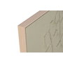 DKD Home Decor Cuadro Lienzo Palmera Surtido de 2 Unidades 82x82 cm