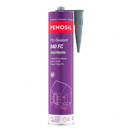 Penosil Masilla de poliuretano PU-840FC, Gris, 300 ml