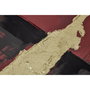 DKD Home Decor Cuadro Moderno Rojo Negro 4.5 x 123 x 83 cm (2 Unidades)