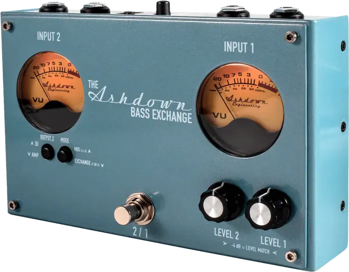 Ashdown Pedal Conmutador 2X Inputs/ 2X Outputs Bass Exchange Ashdown Pedal Conmutador 2X Inputs/ 2X Outputs Bass Exchange