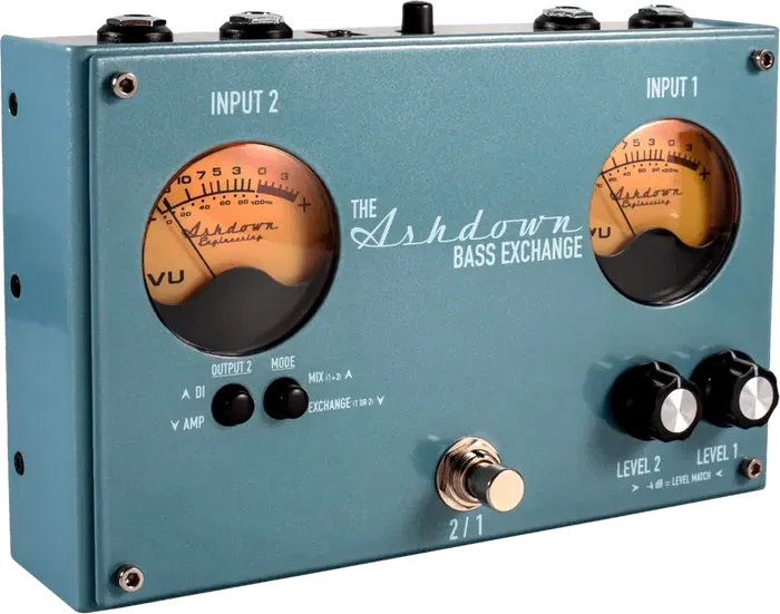 Ashdown Pedal Conmutador 2X Inputs/ 2X Outputs Bass Exchange Ashdown Pedal Conmutador 2X Inputs/ 2X Outputs Bass Exchange