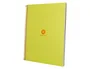 Antartik Cuaderno espiral Din A4 micro 80 hojas 90 gr rayado puntos tapa forrada banda 4 taladros amarillo