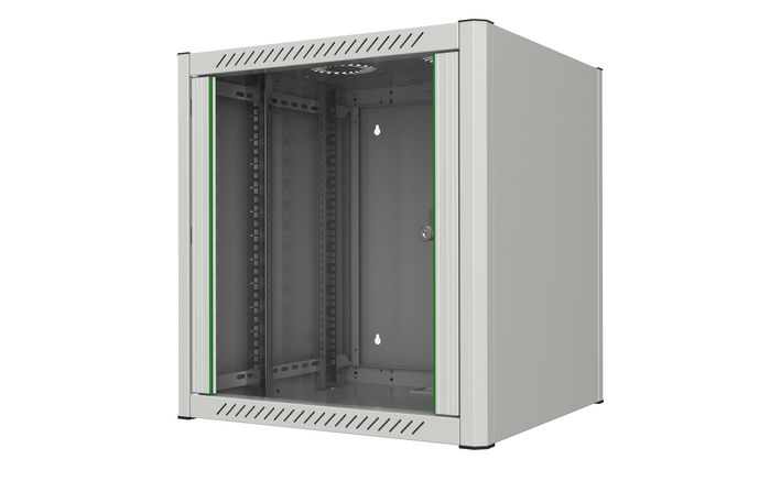 Lanview Armario Rack 19 pol 12U 60 x 56 para Montaje en Pared Lanview Armario Rack 19 pol 12U 60 x 56 para Montaje en Pared