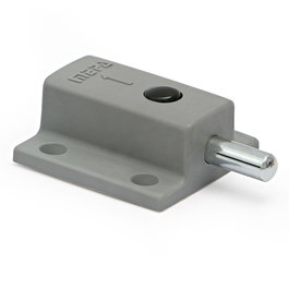 HERRAJES ALK Pasador-Pulsador Automática Gris para Mesa