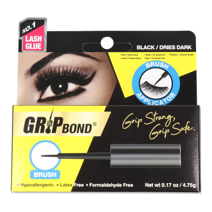 Ebin New York Adhesivo para Pestañas Postizas Grip Bond Negro con Pincel 5g 75 gr Ebin New York Adhesivo para Pestañas Postizas Grip Bond Negro con Pincel 5g 75 gr