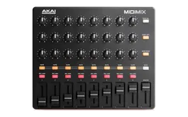 AKAIPRO Midi Mix Controlador DAW USB con 8 Faders y 24 Knobs, Compatible con Ableton Live