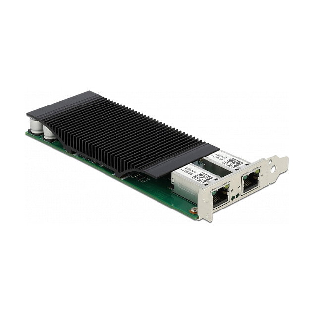 DeLOCK Tarjeta de red PCI Express x4 2 x Gigabit LAN PoE+ Intel I350 88500