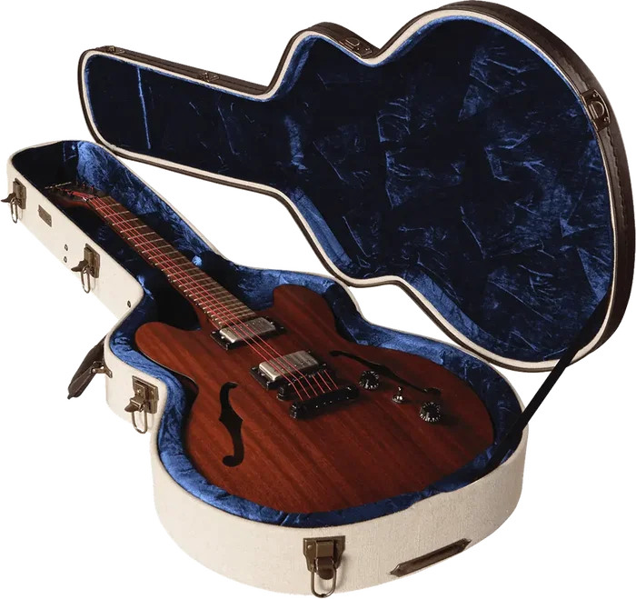Gator Estuche Guitarra 335/Semi Hollow GW Deluxe Beige