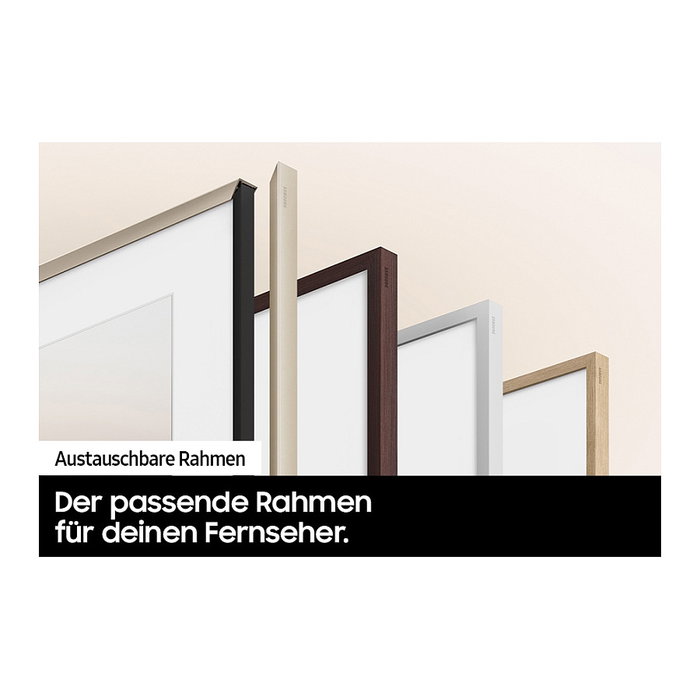 Samsung The Frame LS03DAU 50" QLED 4K UHD Smart TV | Modo Arte, Procesador Quantum 4K, HDR10+, Tizen, WiFi, 4xHDMI, Dolby Atmos, Negro | GQ50LS03DAUXZG
