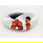 Alessi ABI02 Resonance Frutero Acero Inoxidable 18/10 Diseño Abi Alice Elegante Moderno Cocina