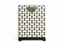 DKD Home Decor Armario Bone 23 Taracea Bicolor