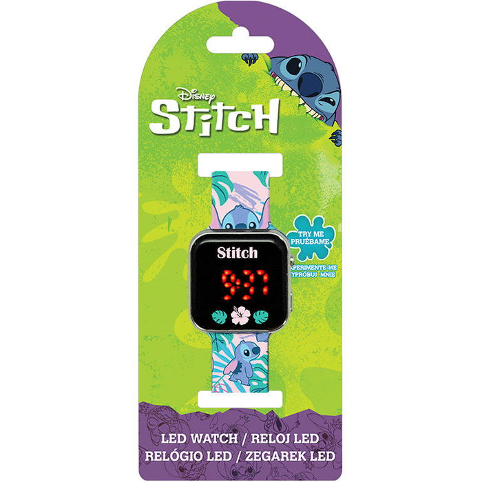 KIDS LICENSING Reloj LED Stitch Disney