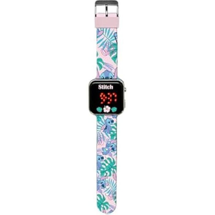 Kids Euroswan Reloj digital LED Stitch Disney modelos surtidos Kids Euroswan Reloj digital LED Stitch Disney modelos surtidos