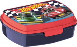 Stor Sandwichera Rectangular Hot Wheels Blue Fire, 13x16x5,5 cm, PP, Edad 4+, Español