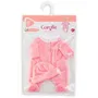 Corolle Pijama y gorro rosa COR4062013110622 Ropa para muñeca de 30cm A partir de 18 meses
