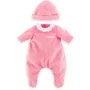 Corolle Pijama y gorro rosa COR4062013110622 Ropa para muñeca de 30cm A partir de 18 meses