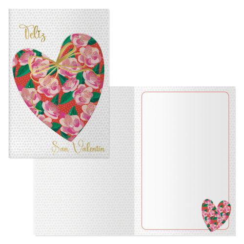 DOHE AGENDAS Pack 6 tarjetas de felicitación modelo Valentin-Cuore 115x170mm