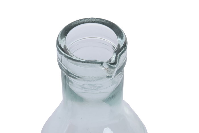DKD Home Decor Botella de Vidrio Reciclado Ecológico 1,2L (Pack de 6)