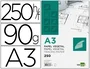Liderpapel Papel Vegetal 90g DIN A3 (297x420mm) 250 unidades