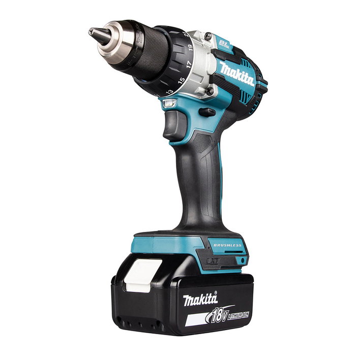 Makita DDF489RTJ Taladro atornillador inalámbrico con 2 baterías de 5.0 Ah