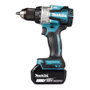 Makita DDF489RTJ Taladro atornillador inalámbrico con 2 baterías de 5.0 Ah
