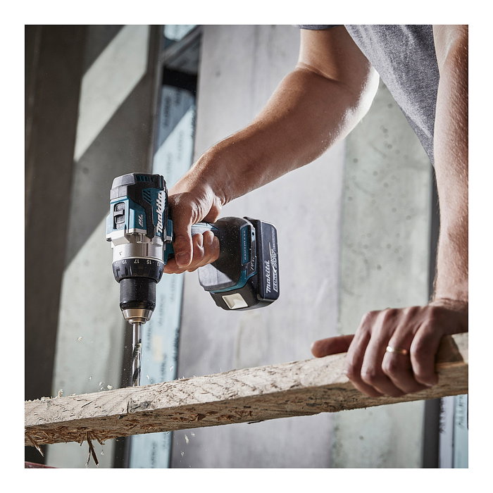 Makita DDF489RTJ Taladro atornillador inalámbrico con 2 baterías de 5.0 Ah