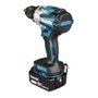 Makita DDF489RTJ Taladro atornillador inalámbrico con 2 baterías de 5.0 Ah