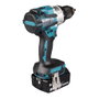 Makita DDF489RTJ Taladro atornillador inalámbrico con 2 baterías de 5.0 Ah