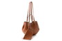 Lucky Bees 1274 Bolso de Hombro Cuero de Polivinilo Color Tan