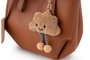 Lucky Bees 1274 Bolso de Hombro Cuero de Polivinilo Color Tan