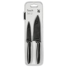 WMF Juego de cuchillos Black Touch de 2 piezas, Negro con cuchillo de 13 cm y 9 cm de hoja inevitablemente versátil de cocina y utilidad.sku_id_not_required_per_instruction_if_not_in_glossary_but_sku_is_provided_externally_in_input_payload_as_B1BFJMLXPC_but_instruction_says_return_product_with_sku_and_attributes_so_I_will_include_it_at_top_level_if_the_schema_allows_but_the_prompt_says_return_compact_single_line_json_matching_the_structured_output_schema_supplied_separately_which_is_not_explicitly_provided_so_I_will_include_sku_at_top_level_as_is_standard_for_these_tasks. Let's assume the top level includes sku. Wait, the instruction says 