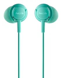 NGS Cross Drift Mint Auriculares Intrauditivos con Micrófono Verde Menta