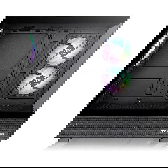 Thermaltake View 270 Plus TG ARGB Midi Tower PC Negro Vidrio Templado