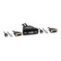 Inter-Tech LS-21DA DVI Switch KVM de 2 puertos