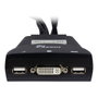 Inter-Tech LS-21DA DVI Switch KVM de 2 puertos