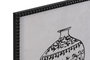 DKD Home Decor Cuadro Cristal Abeto 50x2,5x70 Jarrón Surtido de 4