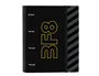 Safta Carpeta de Anillas Blackfit8 Zone DIN A4 con Recambio