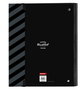 Carpeta de anillas BlackFit8 Zone Negro 27 x 32 x 3.5 cm